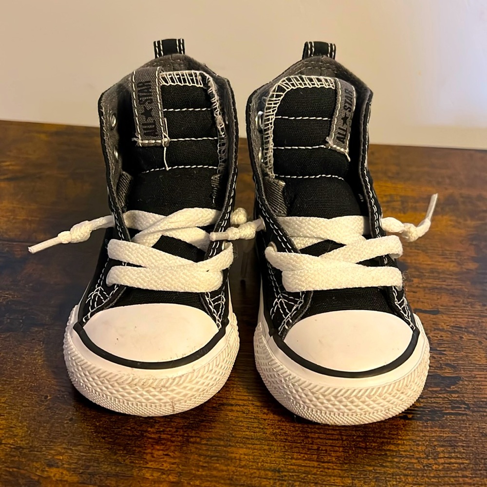 Baby high top converse